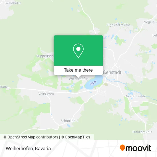 Weiherhöfen map