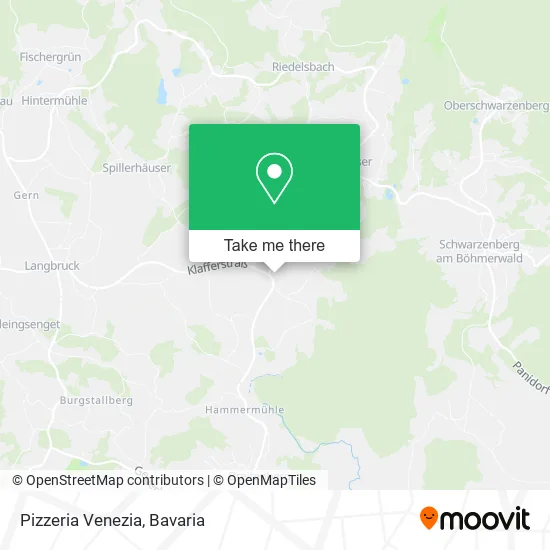 Карта Pizzeria Venezia
