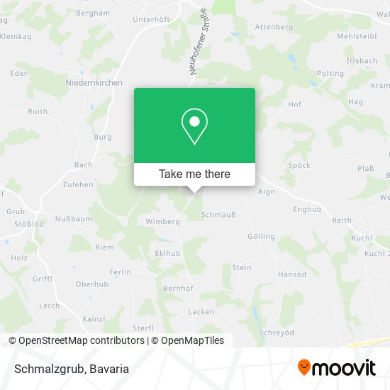 Schmalzgrub map