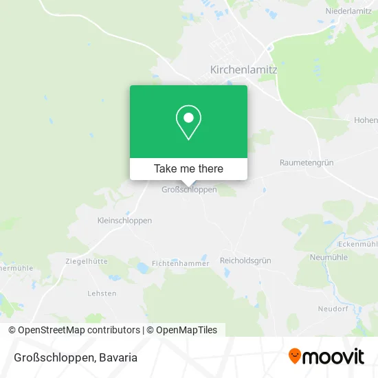 Карта Großschloppen
