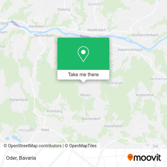 Карта Oder