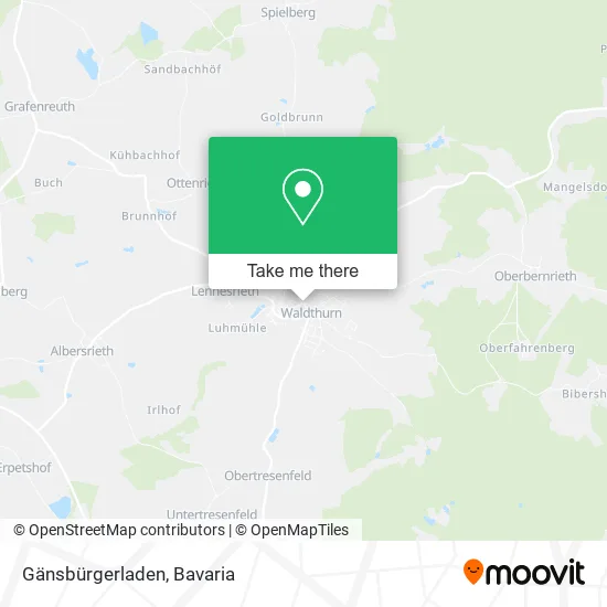 Карта Gänsbürgerladen