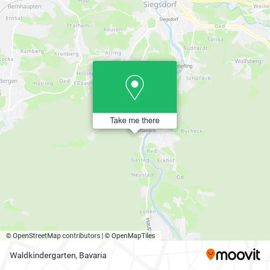 Карта Waldkindergarten