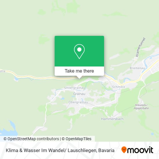 Klima & Wasser Im Wandel/ Lauschliegen map