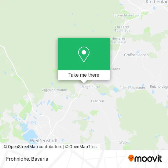 Карта Frohnlohe