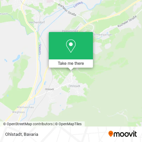 Карта Ohlstadt