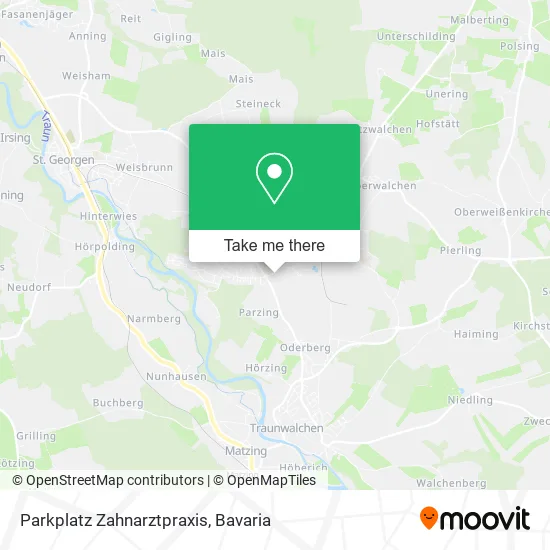 Карта Parkplatz Zahnarztpraxis