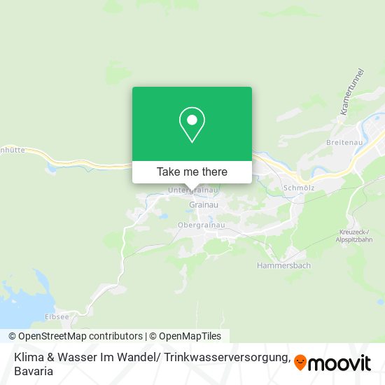 Klima & Wasser Im Wandel/ Trinkwasserversorgung map