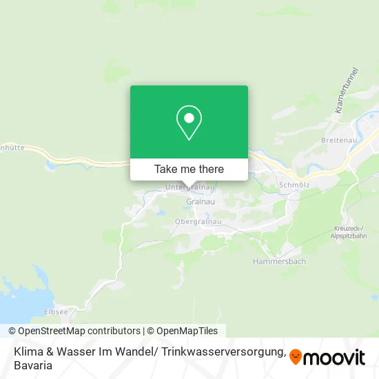 Карта Klima & Wasser Im Wandel/ Trinkwasserversorgung