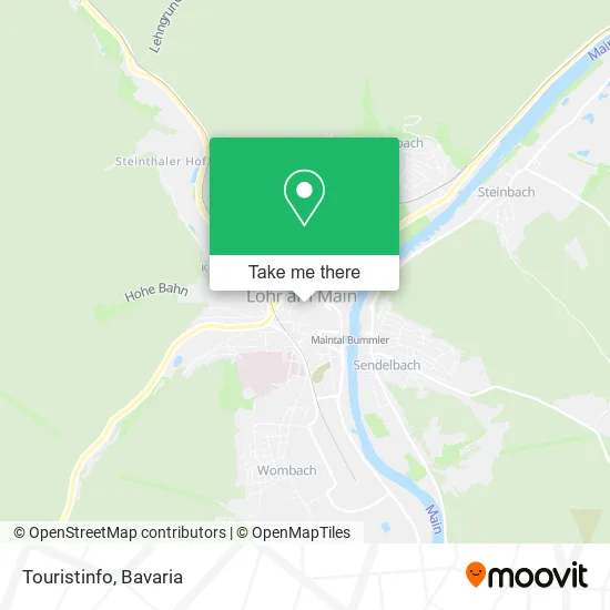 Карта Touristinfo