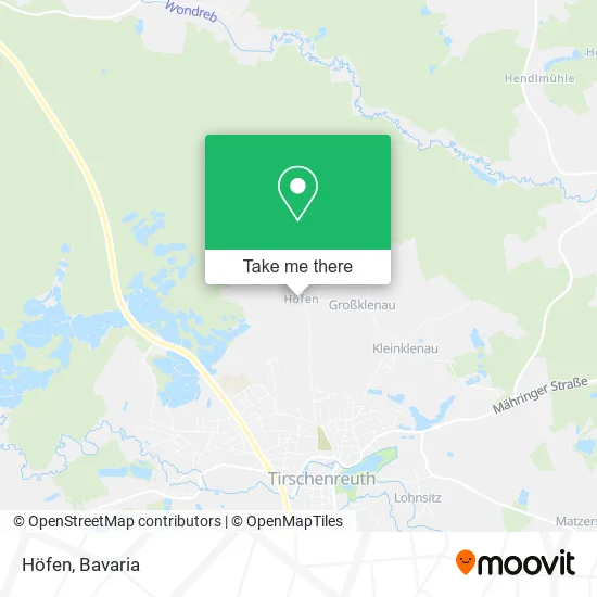 Карта Höfen