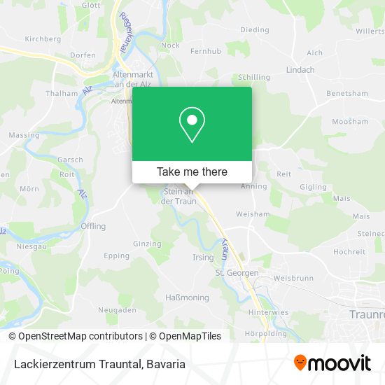 Lackierzentrum Trauntal map