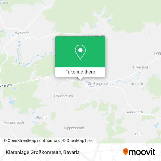 Карта Kläranlage Großkonreuth