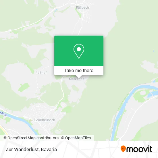 Карта Zur Wanderlust