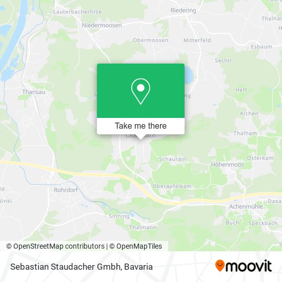 Sebastian Staudacher Gmbh map