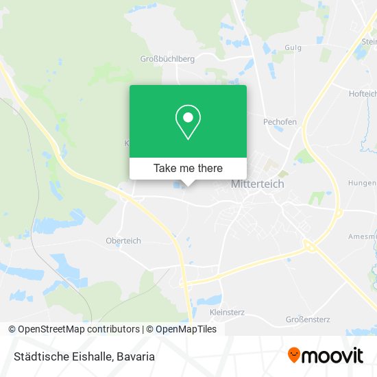 Städtische Eishalle map