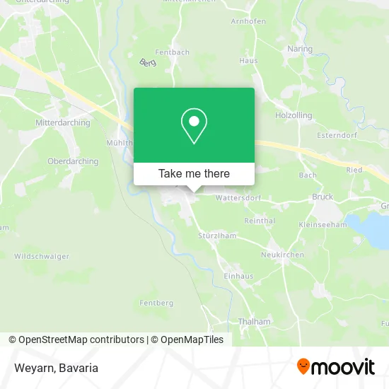 Карта Weyarn
