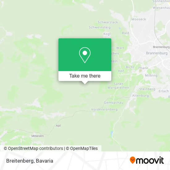 Карта Breitenberg