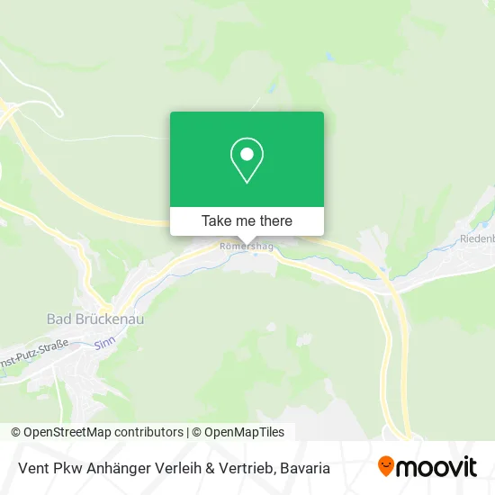 Карта Vent Pkw Anhänger Verleih & Vertrieb