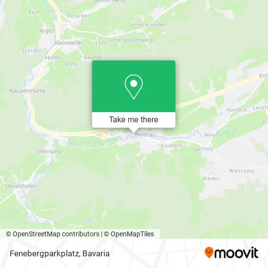 Карта Fenebergparkplatz