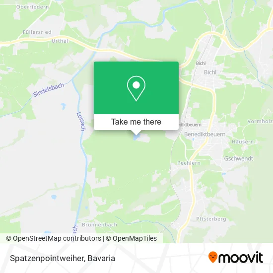 Карта Spatzenpointweiher