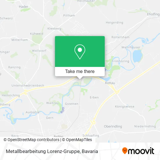 Карта Metallbearbeitung Lorenz-Gruppe
