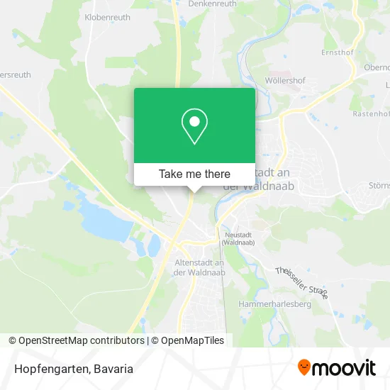 Карта Hopfengarten