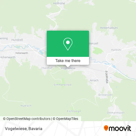 Карта Vogelwiese