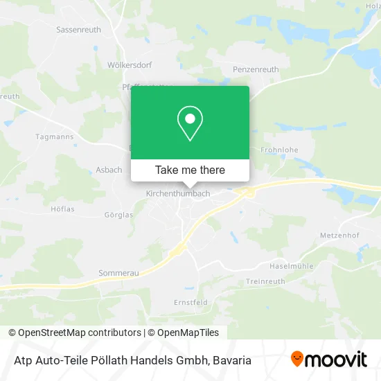 Карта Atp Auto-Teile Pöllath Handels Gmbh