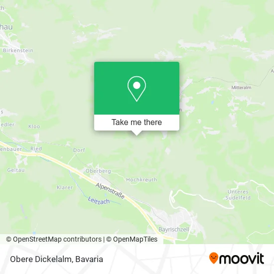Карта Obere Dickelalm