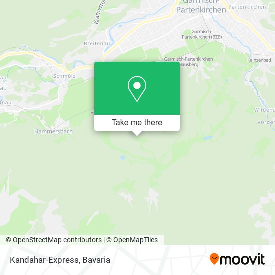 Карта Kandahar-Express