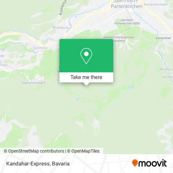Карта Kandahar-Express