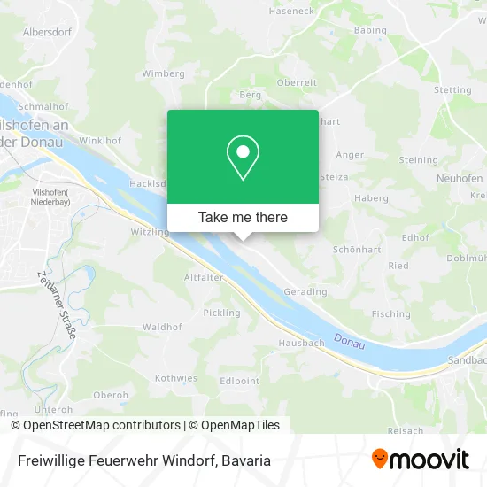 Карта Freiwillige Feuerwehr Windorf