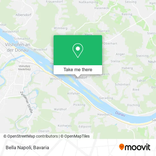 Карта Bella Napoli