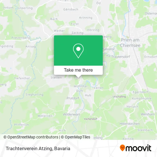 Карта Trachtenverein Atzing