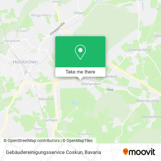 Карта Gebäudereinigungsservice Coskun