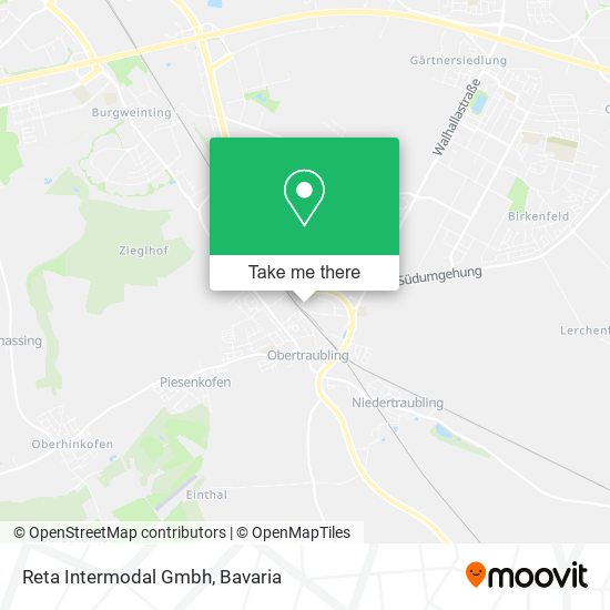 Карта Reta Intermodal Gmbh