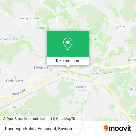 Карта Kundenparkplatz Fressnapf