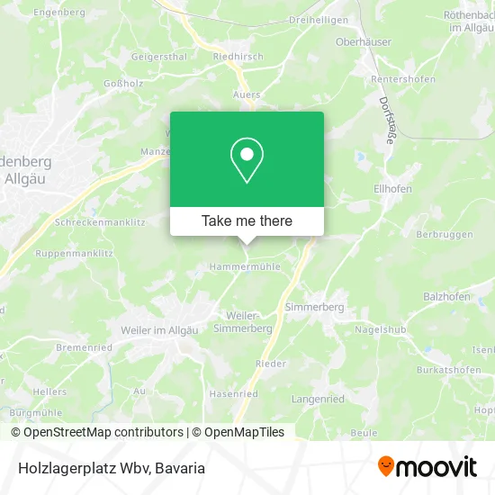 Карта Holzlagerplatz Wbv