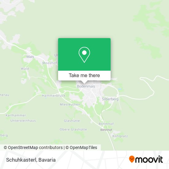 Карта Schuhkasterl