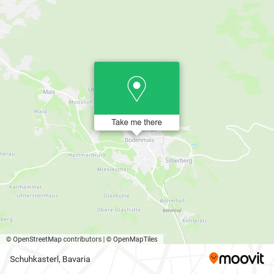 Карта Schuhkasterl