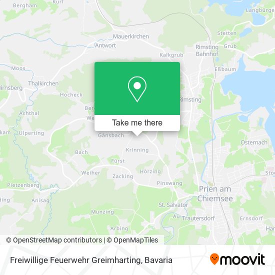 Freiwillige Feuerwehr Greimharting map