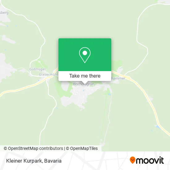 Карта Kleiner Kurpark