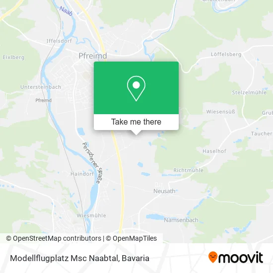 Карта Modellflugplatz Msc Naabtal