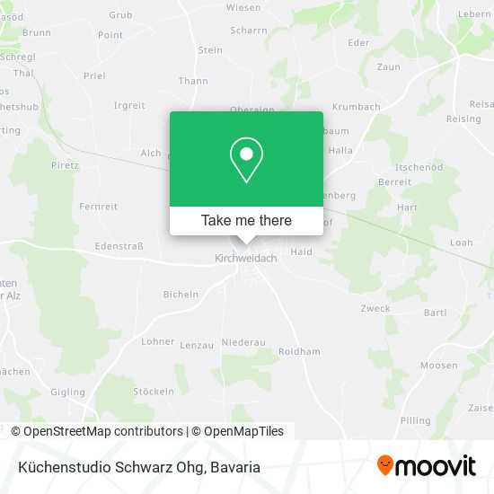Карта Küchenstudio Schwarz Ohg