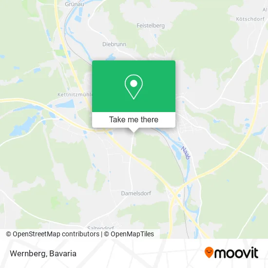 Карта Wernberg