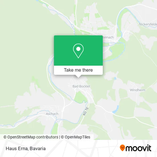 Карта Haus Erna