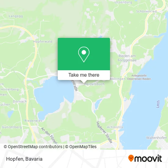 Карта Hopfen