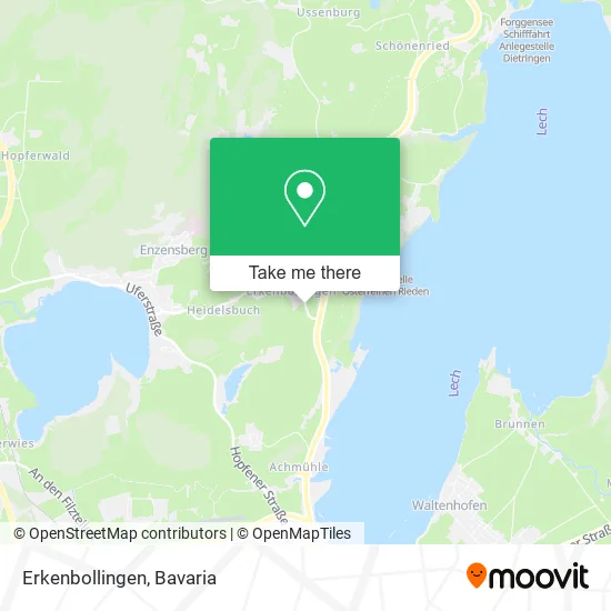 Карта Erkenbollingen