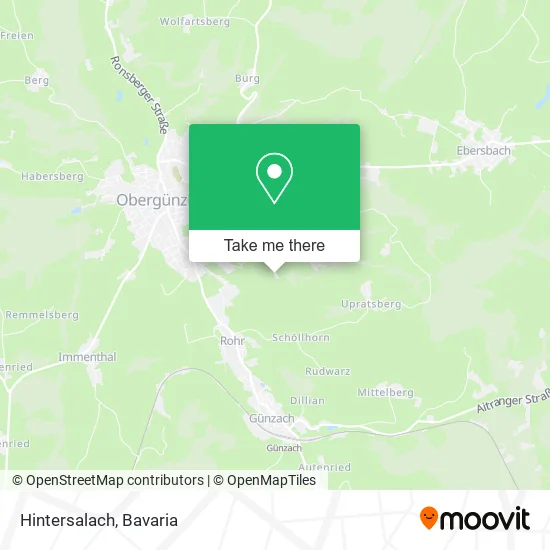 Карта Hintersalach